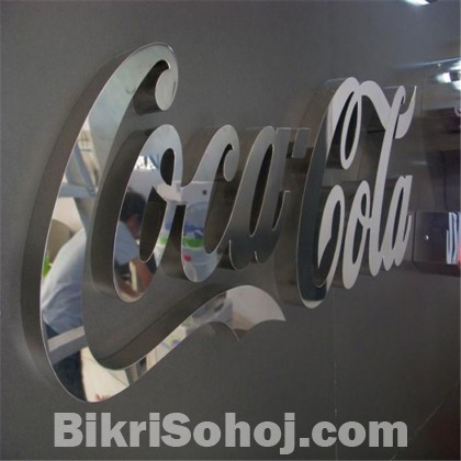 Stainless Steel Letters Signage Maker in Dhaka